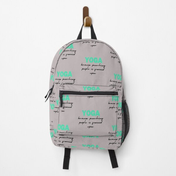 Item preview, YOGA because punching people is frowned upon designed and sold by Digital-Thought.
