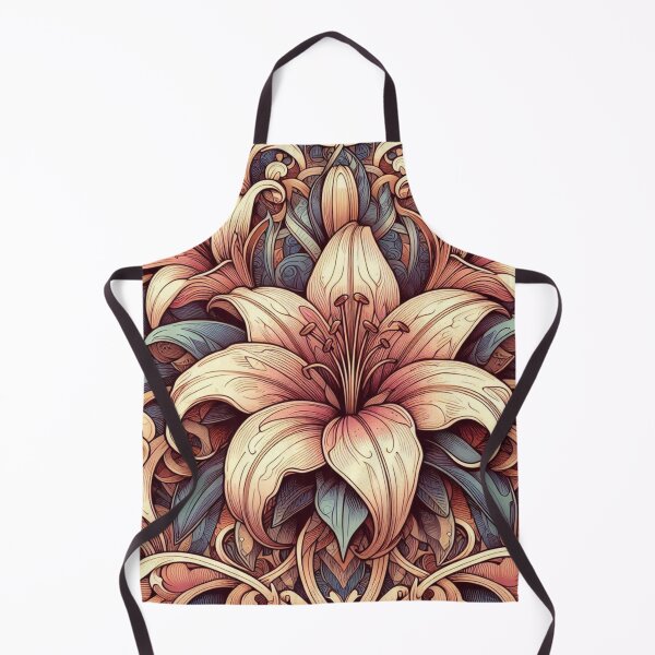 Item preview, Lily floral pattern designed and sold by Coollzone.