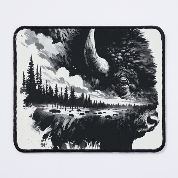 Item preview, American bison designed and sold by MagelliShop.
