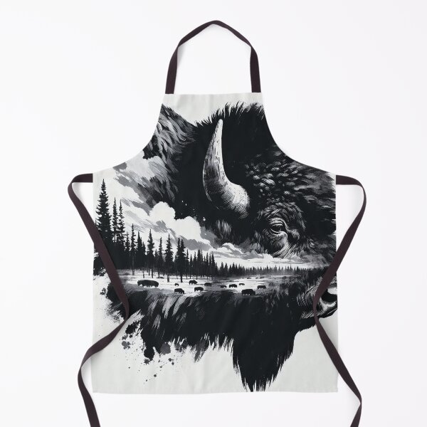 Item preview, American bison designed and sold by MagelliShop.