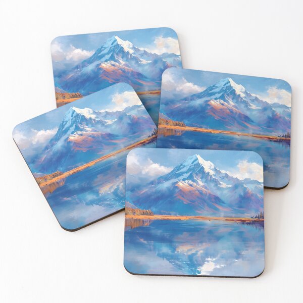 Item preview, Impressionism - Aoraki designed and sold by KootenayDesigns.