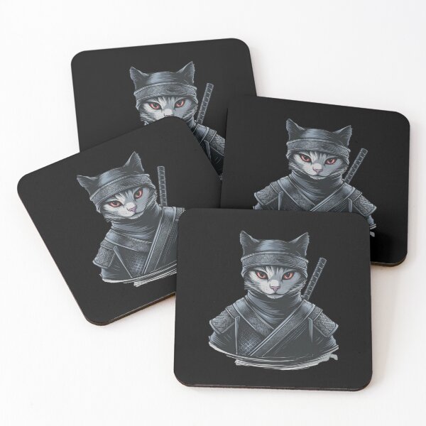 Item preview, Copy of Copy of Copy of funny cat ninja katana Classic T-Shirt designed and sold by mdg1.