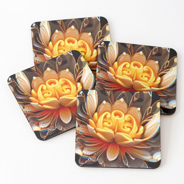 Item preview, Glowing Lotus Flower  designed and sold by MatrixTattoo.