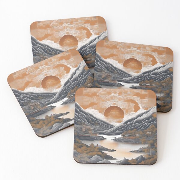 Item preview, Asian landscape designed and sold by lunmm.