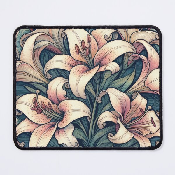 Item preview, Lily Floral pattern designed and sold by Coollzone.
