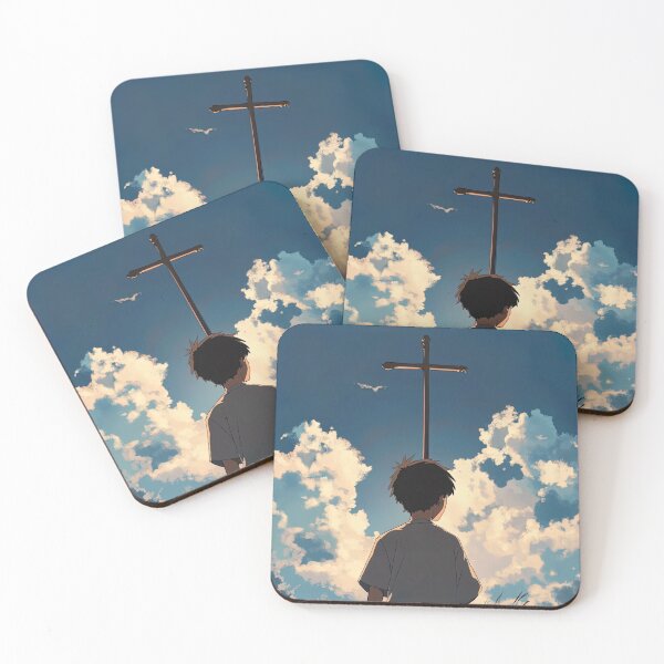 Item preview, Christian Cross | Anime style designed and sold by ComicsFactory.