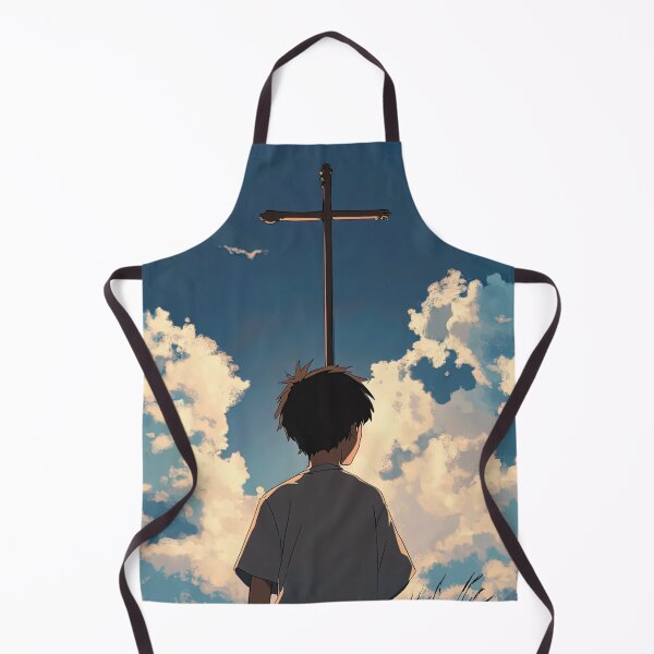 Item preview, Christian Cross | Anime style designed and sold by ComicsFactory.