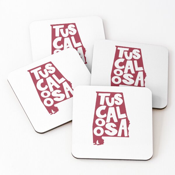 Item preview, Tuscaloosa Alabama - Map - State Outline designed and sold by delmarvastickers.