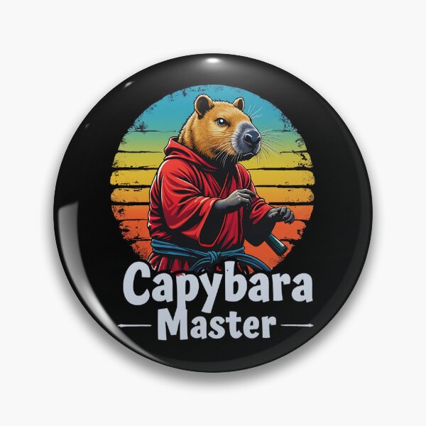 Item preview, Capybara Shaolin Coding Programmer Master designed and sold by GoPublicTeam.