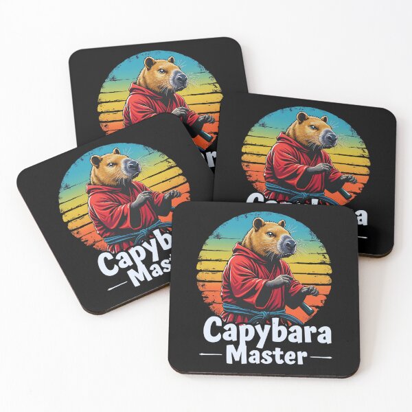 Item preview, Capybara Shaolin Coding Programmer Master designed and sold by GoPublicTeam.