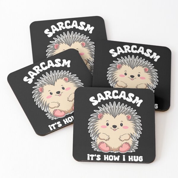 Item preview, Sarcasm Its How I Hug  designed and sold by TavellynArt.