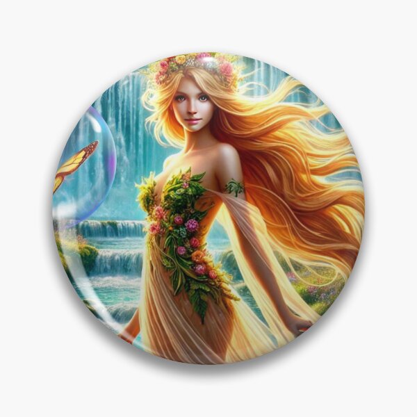 Item preview, "The Xana of the Enchanted Forest" designed and sold by Galaxia-Digital.