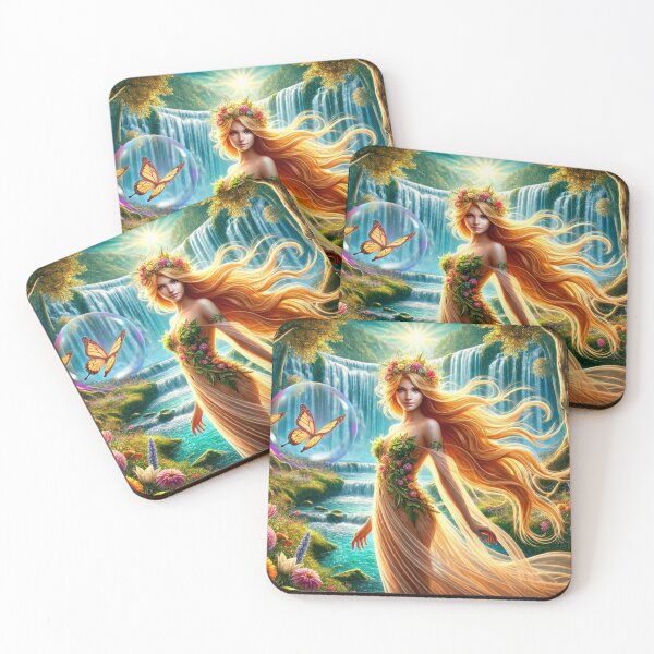 Item preview, "The Xana of the Enchanted Forest" designed and sold by Galaxia-Digital.