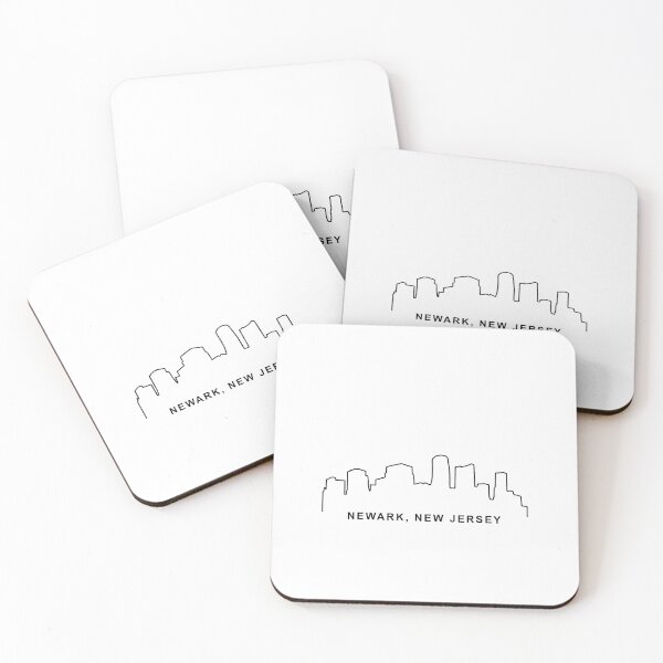 Item preview, Newark New Jersey Skyline designed and sold by delmarvastickers.