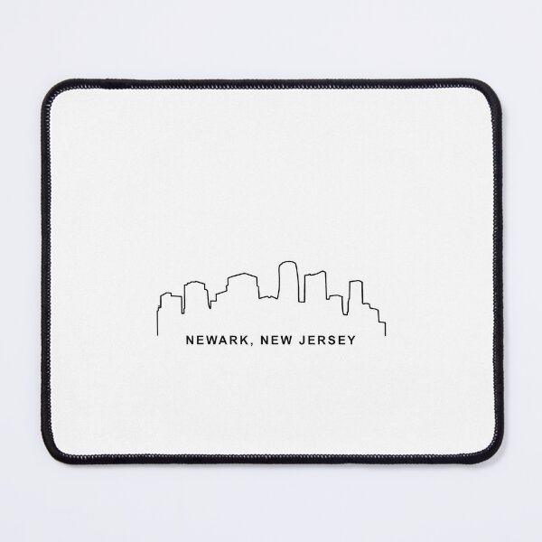 Item preview, Newark New Jersey Skyline designed and sold by delmarvastickers.