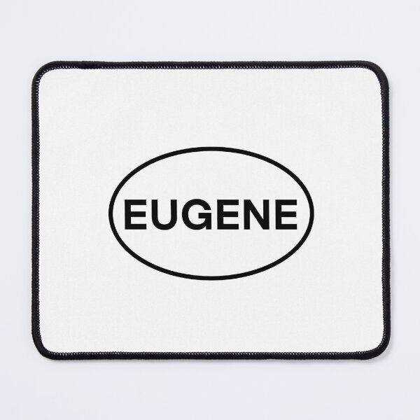 Item preview, Eugene Oregon Oval designed and sold by delmarvastickers.