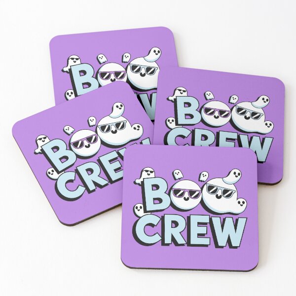 Item preview, Boo Crew Cute Ghosts in Sunglasses Halloween Tee designed and sold by ShahinurSobuj.