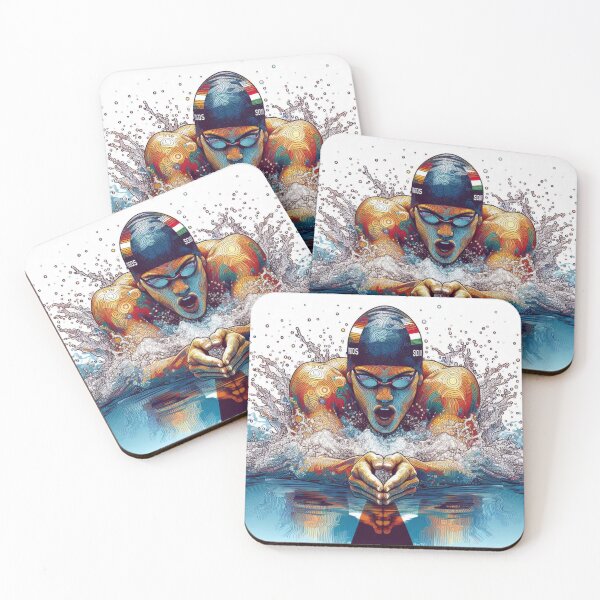 Item preview, Competitive Swimmer - Breaststroke designed and sold by Bright-Moonrise.