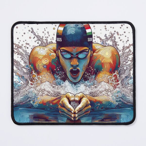 Item preview, Competitive Swimmer - Breaststroke designed and sold by Bright-Moonrise.