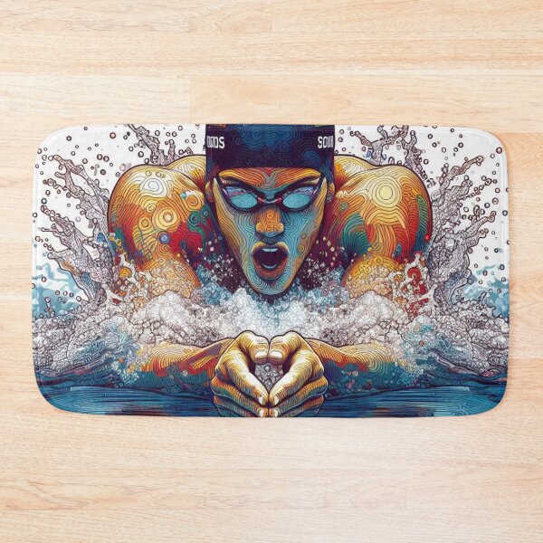 Item preview, Competitive Swimmer - Breaststroke designed and sold by Bright-Moonrise.