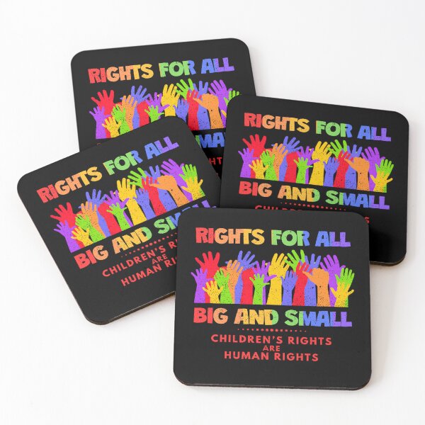 Item preview, Rights for all Big and Small Children’s Rights Human Rights designed and sold by NiibDesigns.