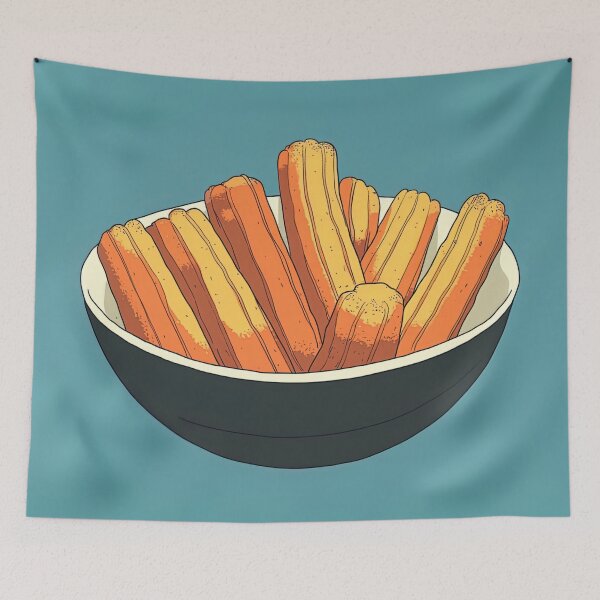 Item preview, Churros | Anime style designed and sold by ComicsFactory.