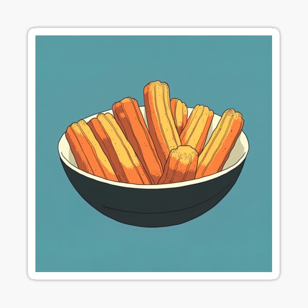 Item preview, Churros | Anime style designed and sold by ComicsFactory.