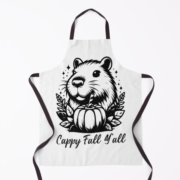 Item preview, Cappy Fall Y'all Funny Capybara Capybara Lovers designed and sold by Luvjesus2.