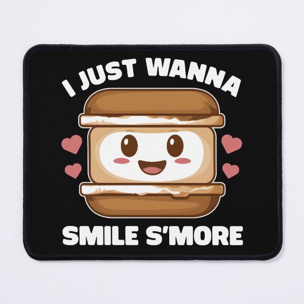 Item preview, Smile S'more Delicious Cute Smore with Hearts designed and sold by KLArtzStore.