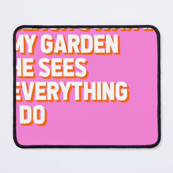 Item preview, BLACK SWAN IN MY GARDEN AND HE SEES EVERYTHING I DO designed and sold by The Turbulent Architect.
