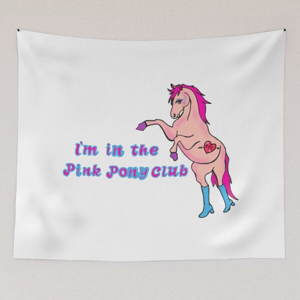 Item preview, pink pony club design  designed and sold by EmoodleDoodle.