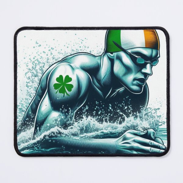 Item preview, Competitive Irish Swimmer - Breaststroke designed and sold by Bright-Moonrise.