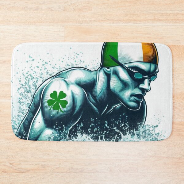 Item preview, Competitive Irish Swimmer - Breaststroke designed and sold by Bright-Moonrise.