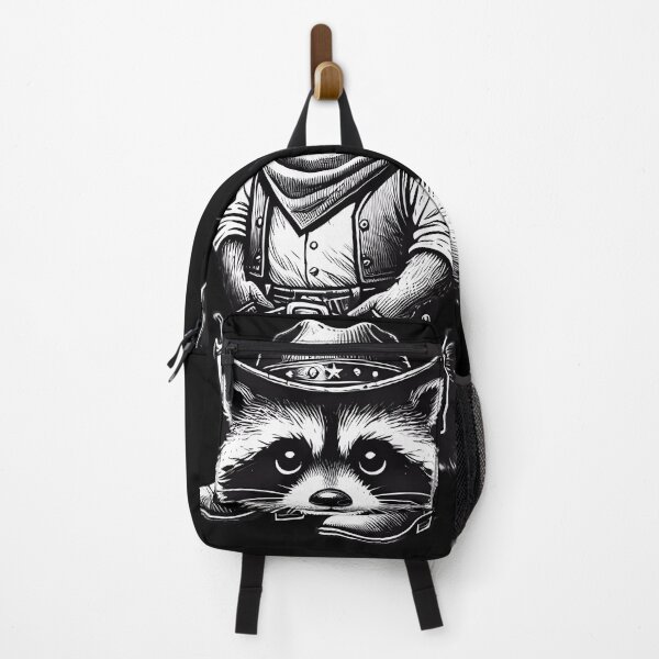 Item preview, Cowboy Raccoon Ready for the Wild West. designed and sold by Linework Studio.