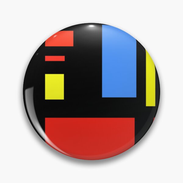 Item preview, Modern Mondrian Mode  by Jenny Meehan designed and sold by Jenny Meehan Art Prints and Patterns  .