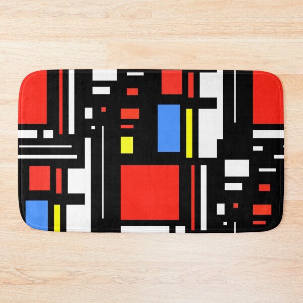 Item preview, Modern Mondrian Mode  by Jenny Meehan designed and sold by Jenny Meehan Art Prints and Patterns  .