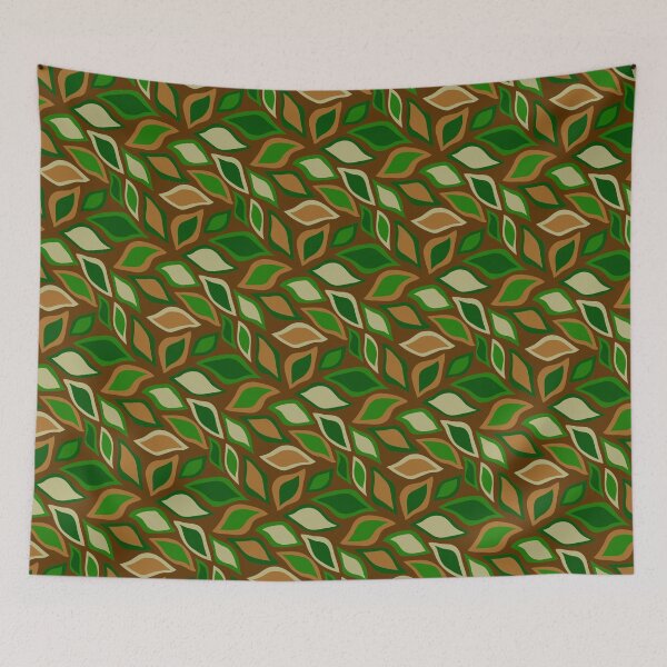 Item preview, Natural Tones Leaves Earthy Colored Leaf Leaflets Brown designed and sold by EvergreenMotifs.