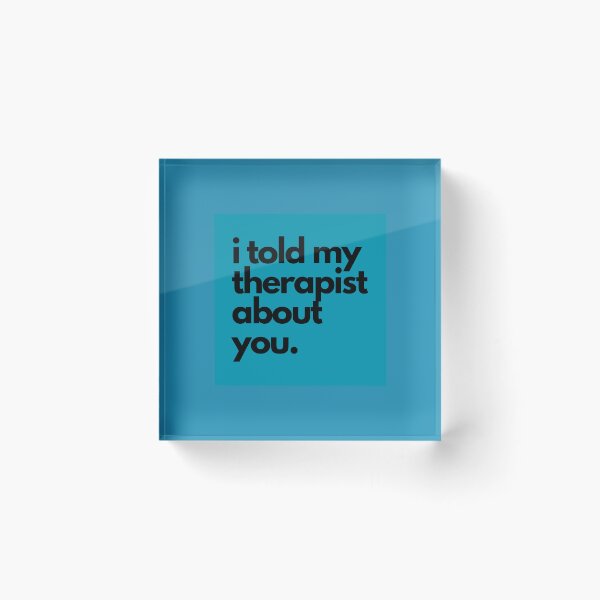 Item preview, I told my therapist about you designed and sold by AAC-Therapy.