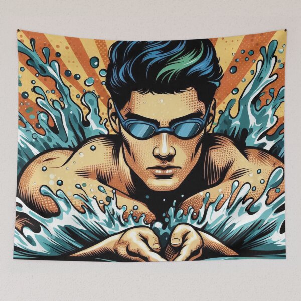 Item preview, Competitive Swimmer - Breaststroke designed and sold by Bright-Moonrise.