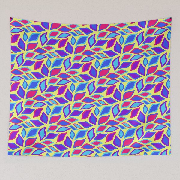 Item preview, Various Styles Of Scattered Rainbow Leaves Bright Yellow designed and sold by EvergreenMotifs.