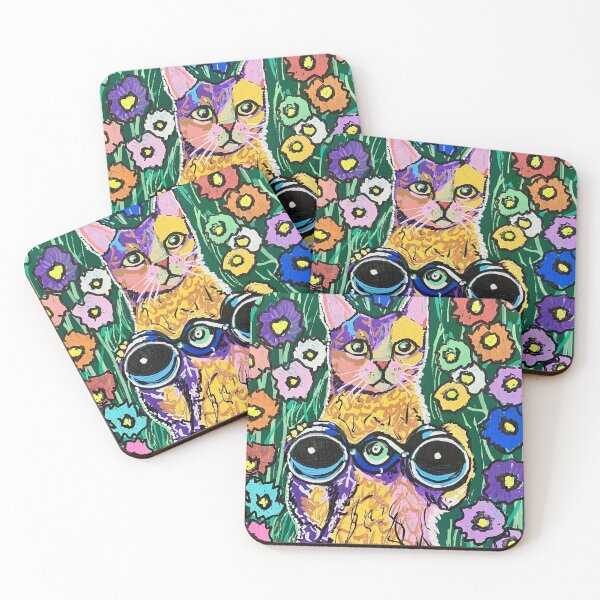 Item preview, Binoculars Cat designed and sold by BradsArts.