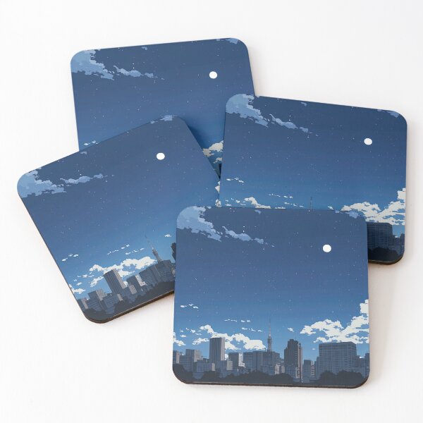Item preview, City skyline | Anime style designed and sold by ComicsFactory.