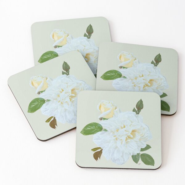 Item preview, Cream cottage garden roses designed and sold by Peartreecottage.