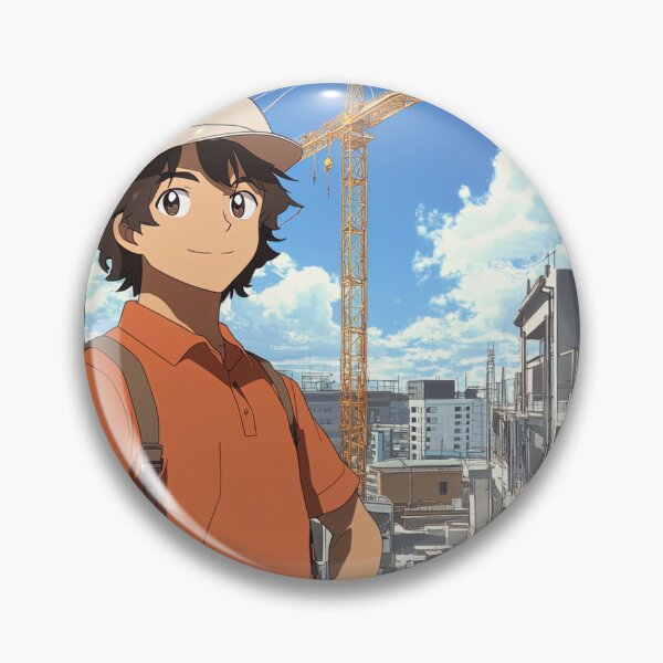 Item preview, Civil engineer | Anime style designed and sold by ComicsFactory.