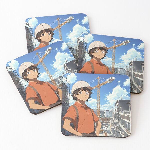 Item preview, Civil engineer | Anime style designed and sold by ComicsFactory.