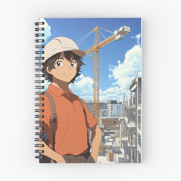 Item preview, Civil engineer | Anime style designed and sold by ComicsFactory.