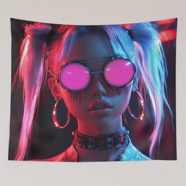 Item preview, Cyber Girl designed and sold by CursedbyLilith.