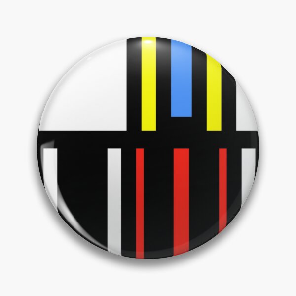 Item preview,  Mondrian style Minimalist Abstract Surface Pattern by Jenny Meehan  designed and sold by Jenny Meehan Art Prints and Patterns  .