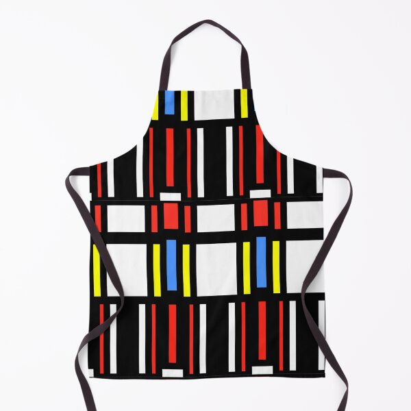 Item preview,  Mondrian style Minimalist Abstract Surface Pattern by Jenny Meehan  designed and sold by Jenny Meehan Art Prints and Patterns  .