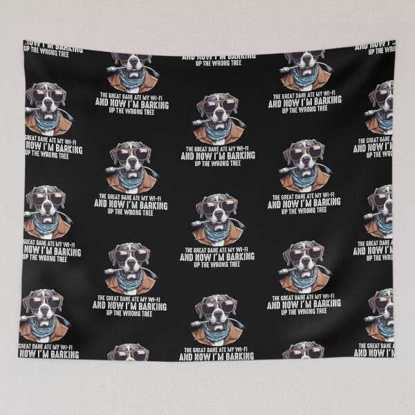 Item preview, The Great Dane Ate My Wi-Fi And Now I’m Barking Up the Wrong Tree  designed and sold by raedattia.